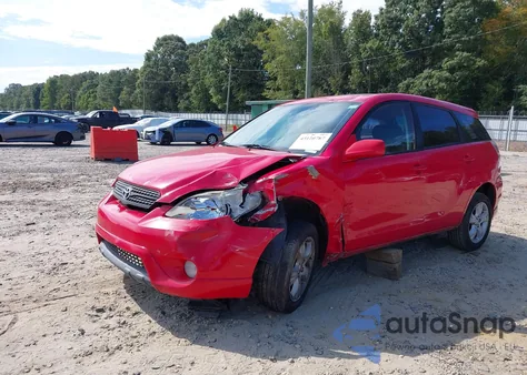 2005 Toyota Matrix Xr из США, поврежденный, VIN 2T1KR32E55C420682
